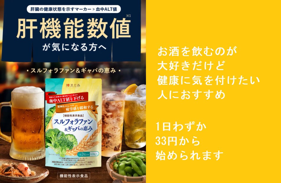 スルフォラファン&ギャバの恵み最安値販売店を紹介!amazon、楽天でも売ってるの?調べてみた!損をしない購入方法です
