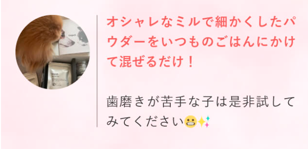 お口のふりかけレビュー