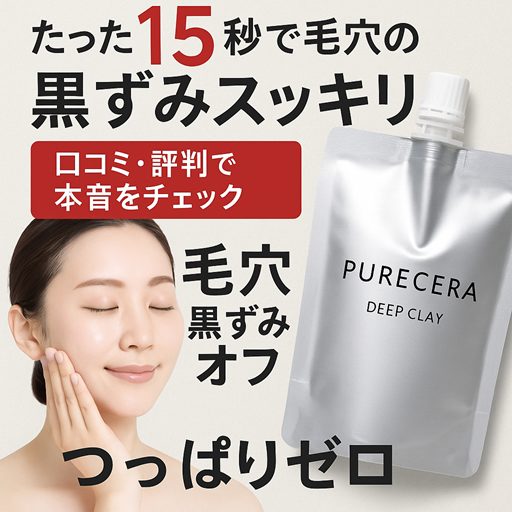 ピュアセラディープクレイは薬局、ドラッグストアでも売ってるの?最安値販売店を紹介!口コミ、評判で本音をチェック【たった15秒で毛穴の黒ずみスッキリ】