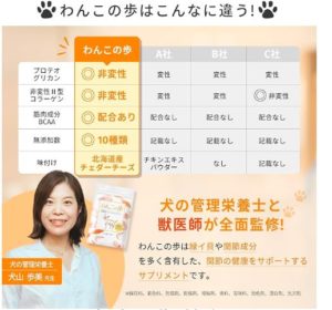 わんこの歩み比較表