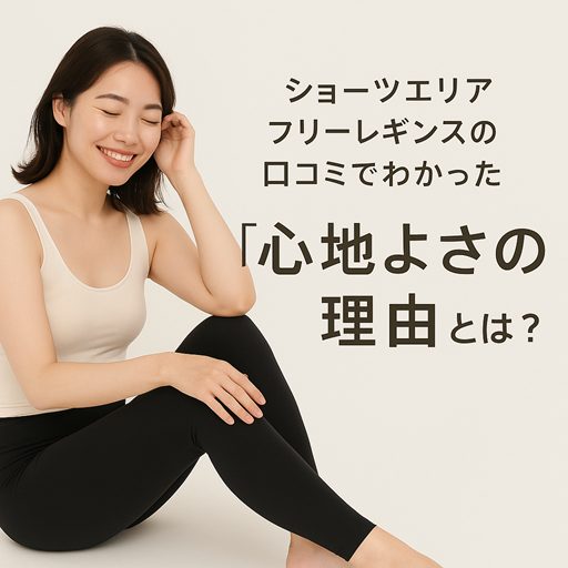 ショーツエリアフリーレギンスの口コミでわかった“心地よさの理由”とは？