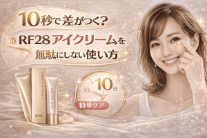 10秒で差がつく？RF28アイクリームを無駄にしない使い方